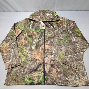 Mossy Oak Hoodie Mens 3XL Obsession Camo Full Zip Turkey Hunting Hunter NWT